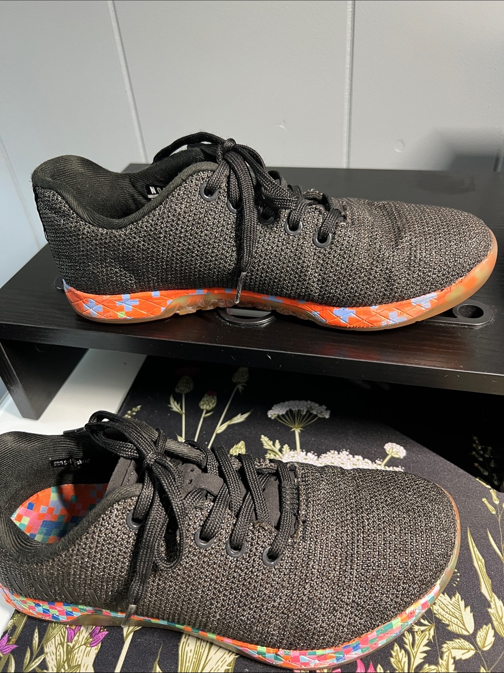 Pre-loved NOBULL Outwork Prism Trainer Sneakers Sz W 8/ M 7.5 - Picture 12 of 14